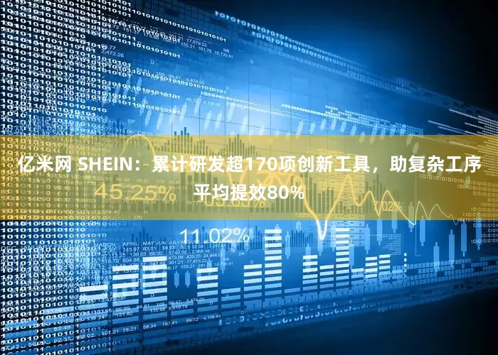 亿米网 SHEIN：累计研发超170项创新工具，助复杂工序平均提效80%